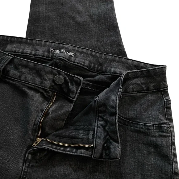 Maurices Black Skinny Jeans Plus Size 20 W Long - Picture 5 of 6